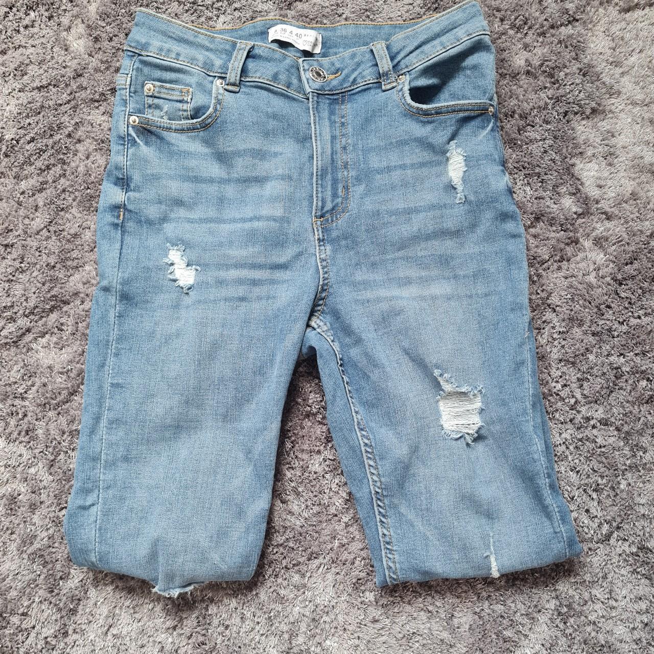 Primark Size Distressed Skinny Jeans In Depop