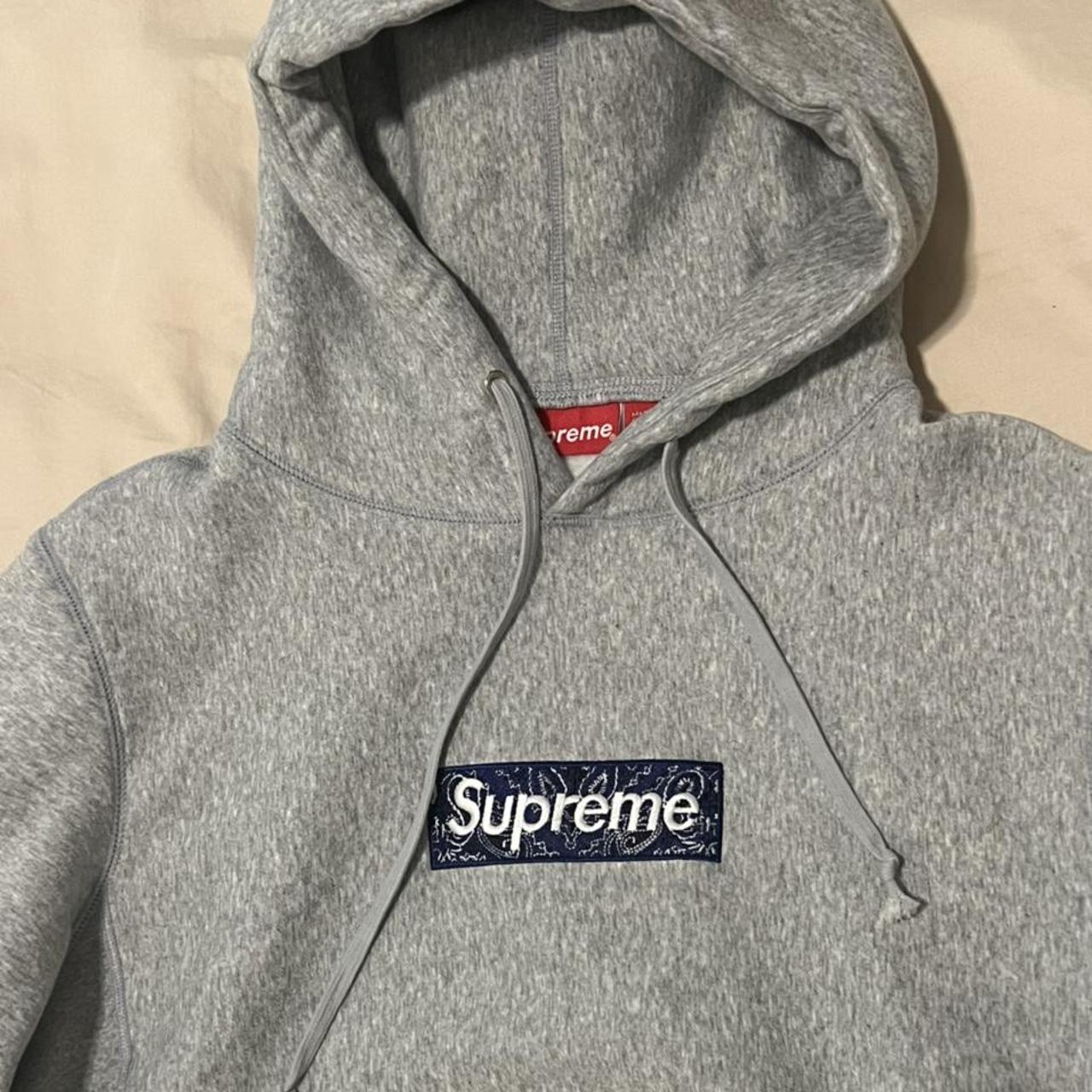 Man In Grey Supreme Hoodie · Free Stock Photo