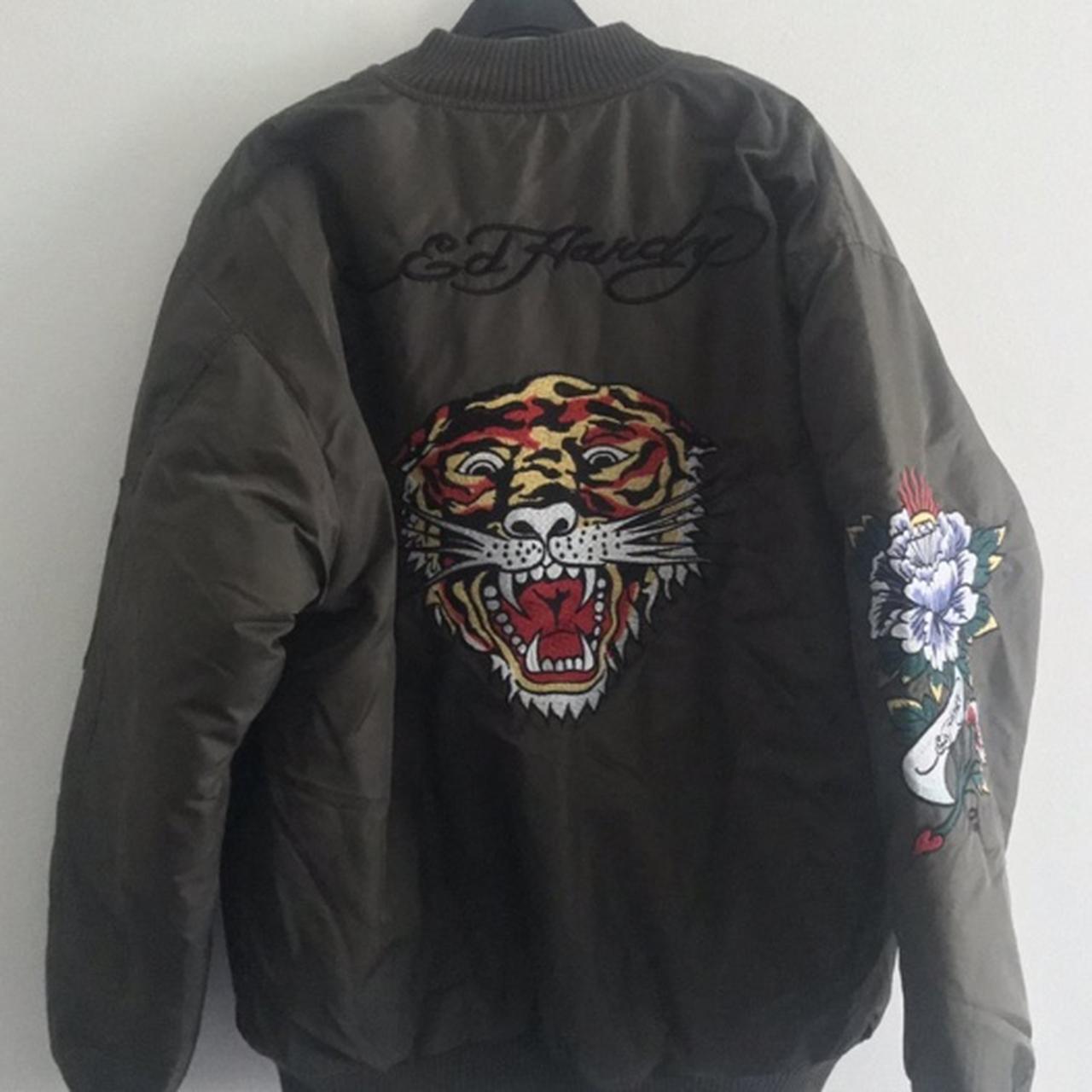 Bape tiger embroidery reversible light clearance bomber