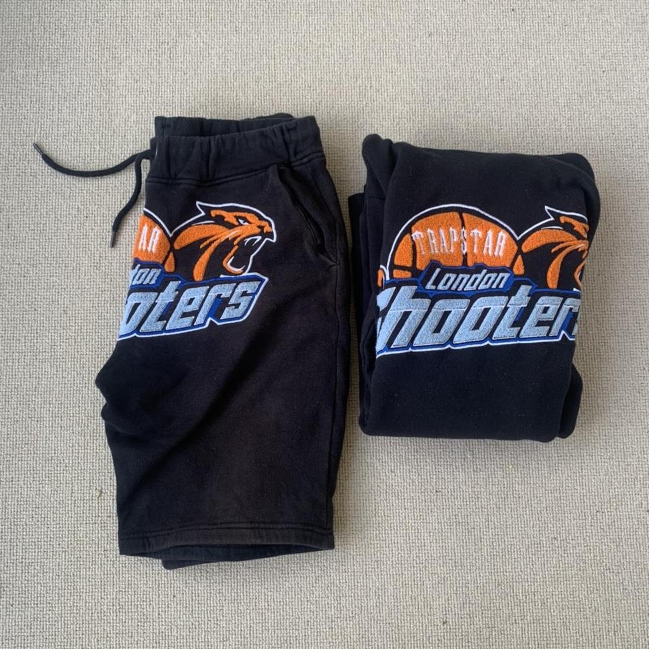 Trapstar London Shooters Shorts + Hoodie Tracksuit... Depop