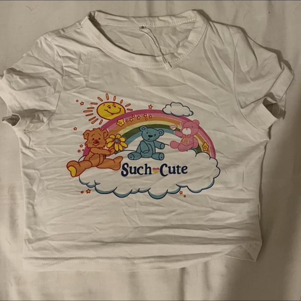 cute baby tee 🌈 🧸 ️ ️ best fit an XS free postage x... - Depop