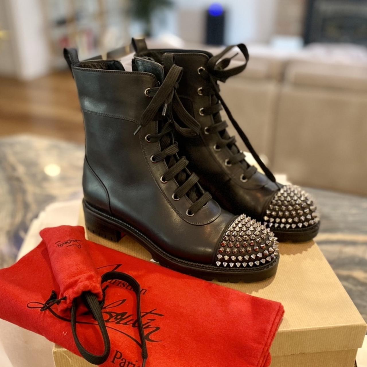 Christian louboutin ts croc boots hot sale