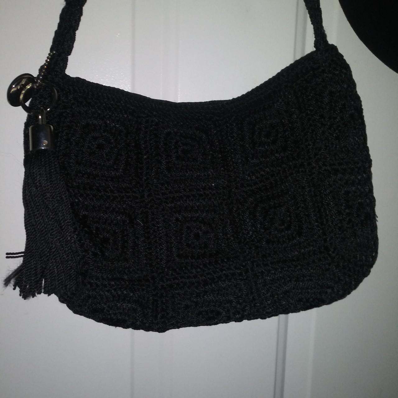 Y2K Crochet Purse  Black – Swindle My Soul