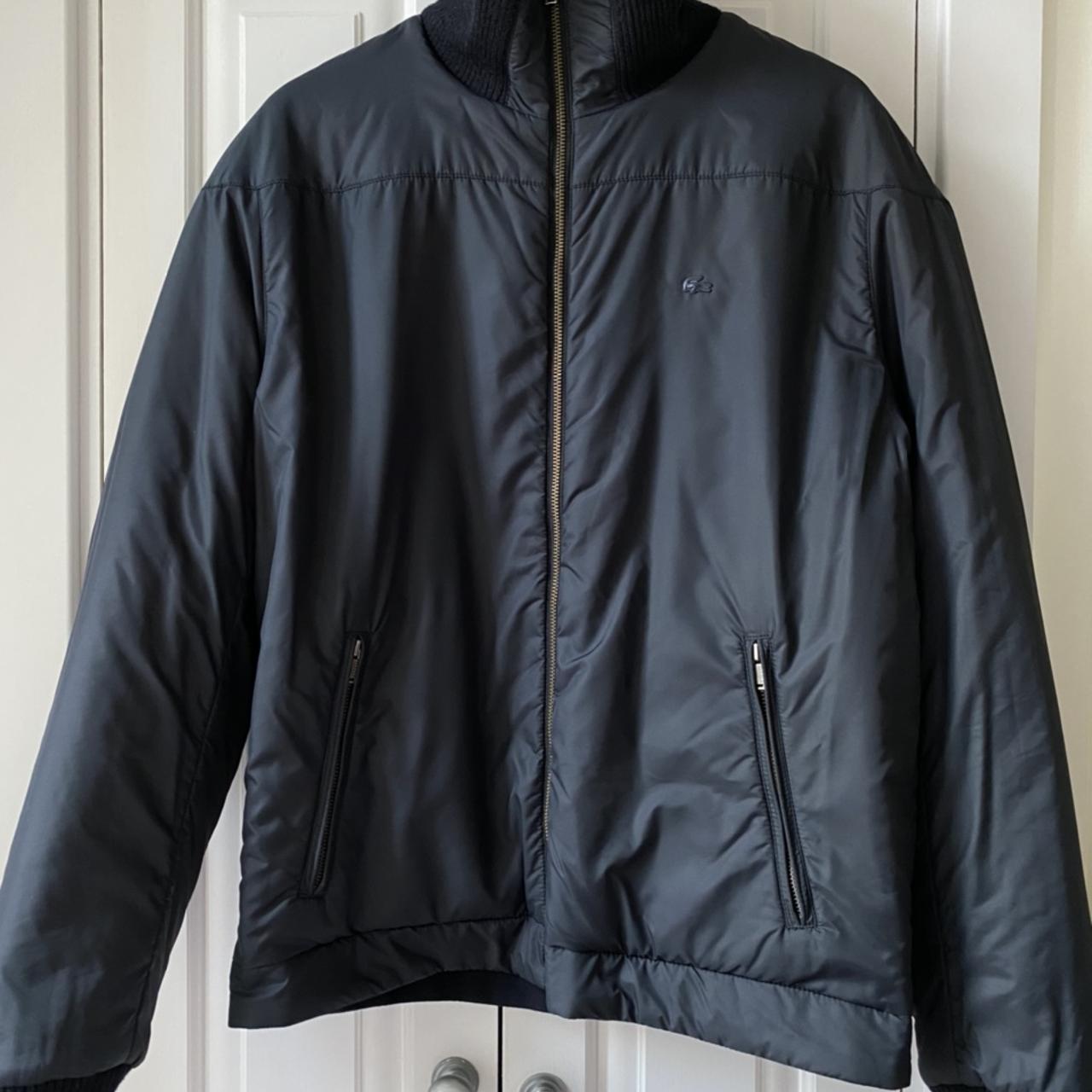 Lacoste double sided jacket You can wear it on both... - Depop
