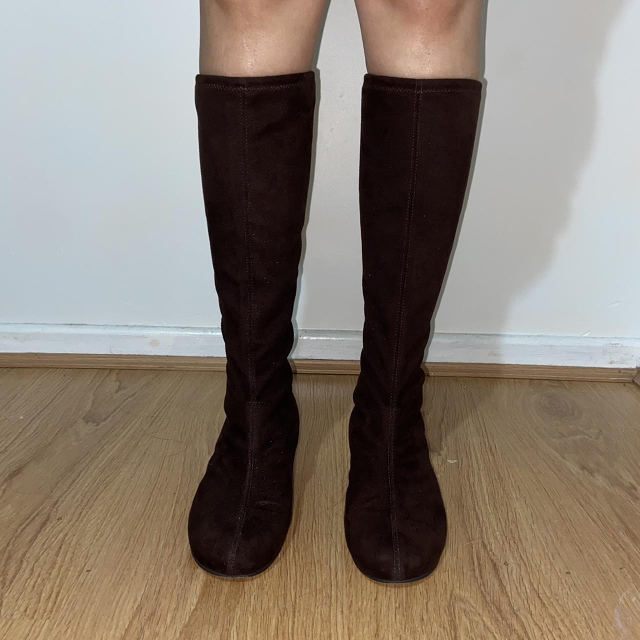 Brown Marks And Spencer Walking Boots M&S Chocolate Suede Walking