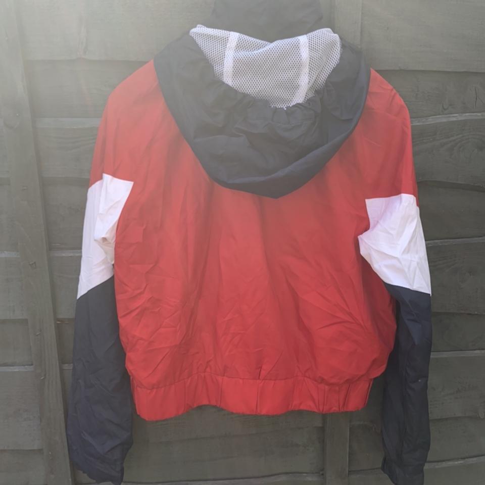 Red deals hollister windbreaker