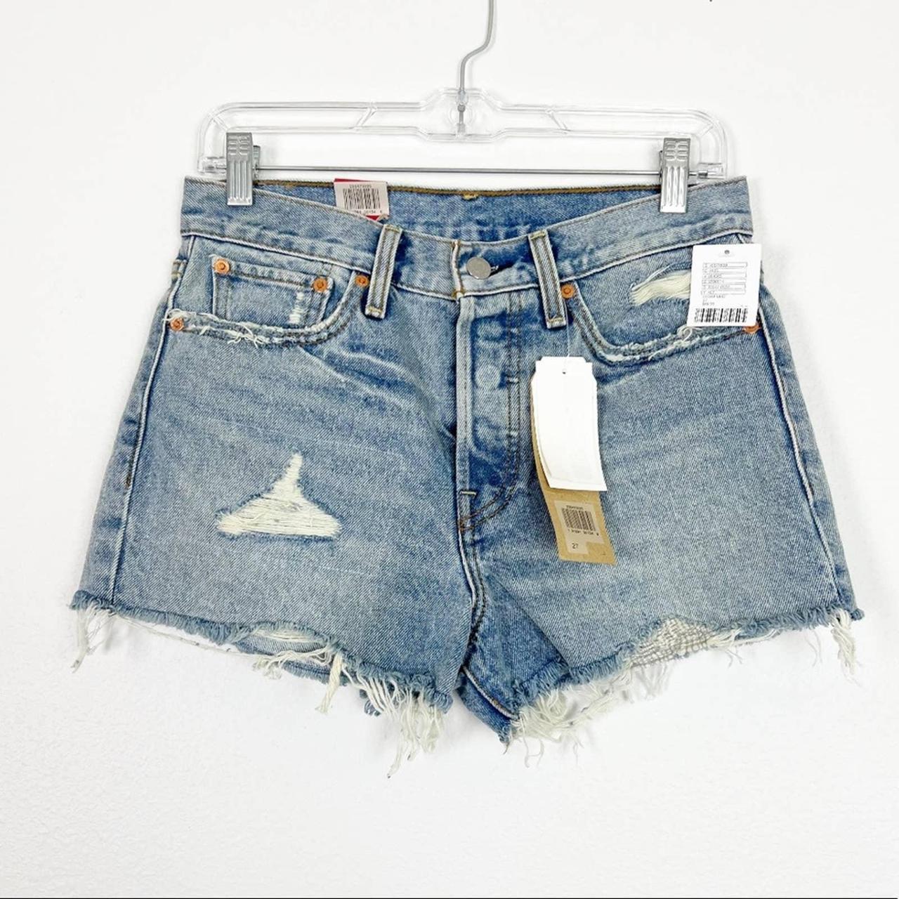 wedgie fit jean shorts