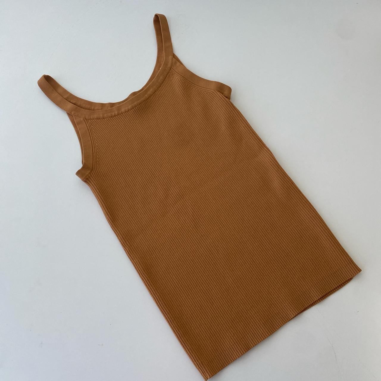 Sandro Women's Brown and Orange Vest (3)