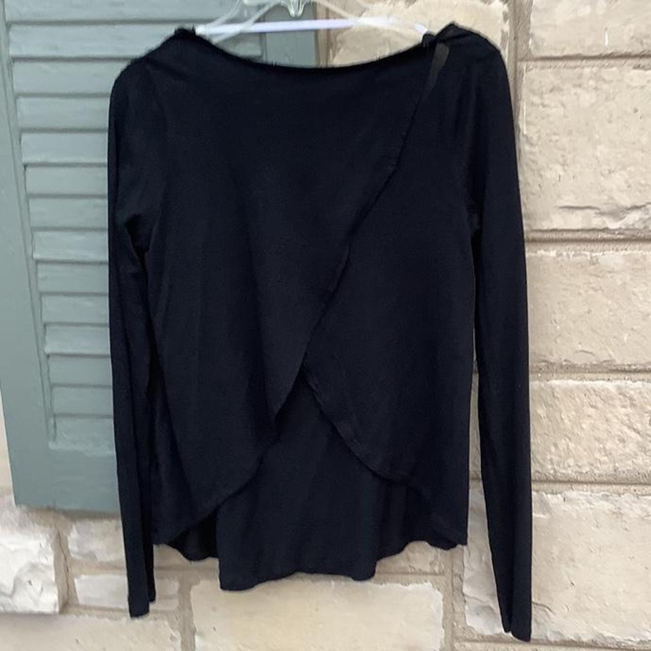 Calvin Klein Women's Black Blouse | Depop