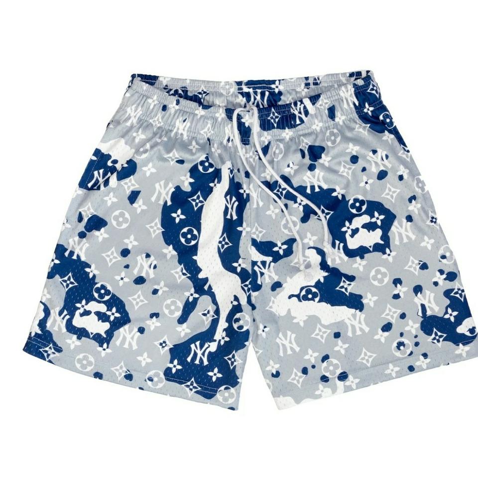 Bravest studio Yankees LV x NY shorts, Men's Fashion, Bottoms