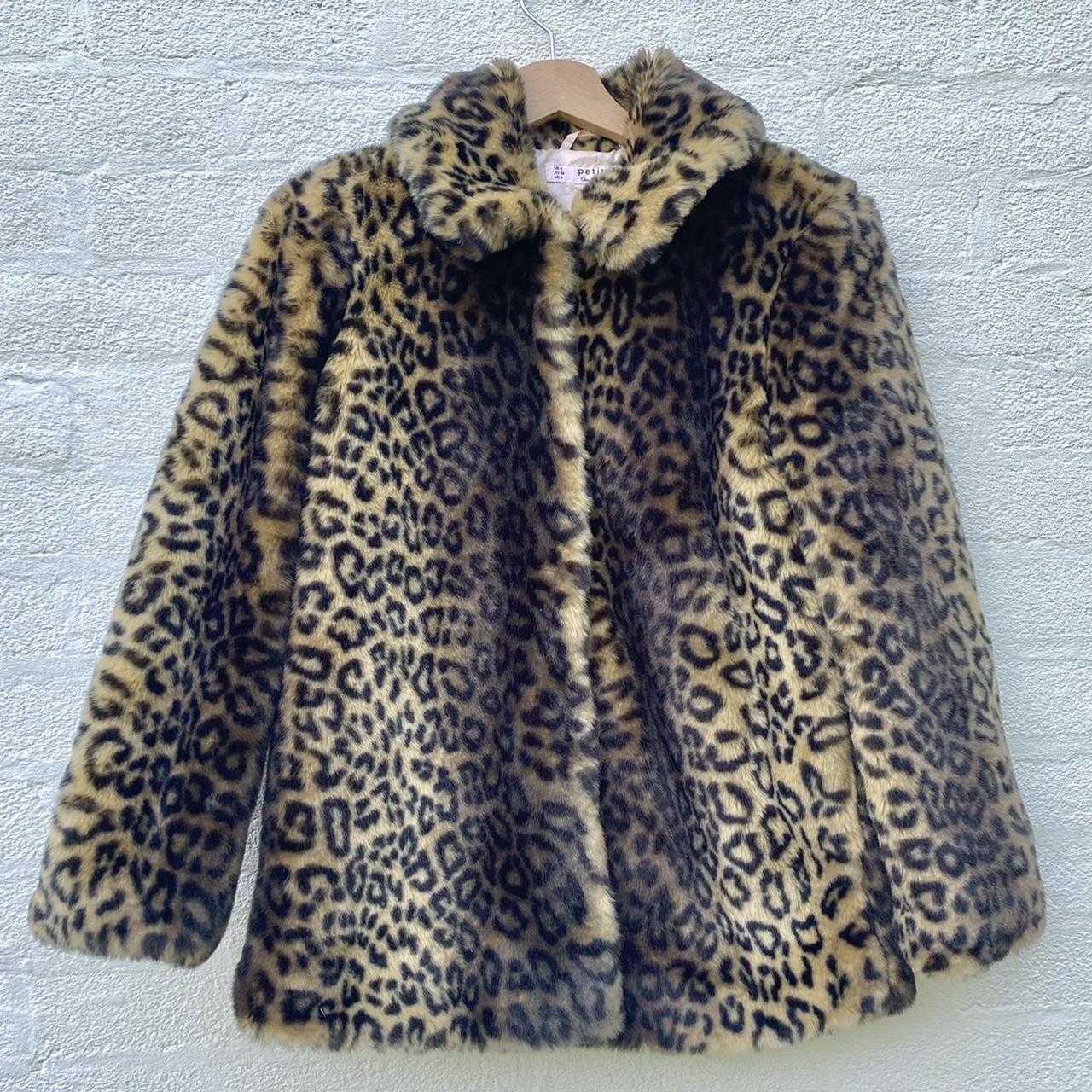 🐆 NEW Leopard Print Faux Fur Coat 🐆 Brand New... - Depop