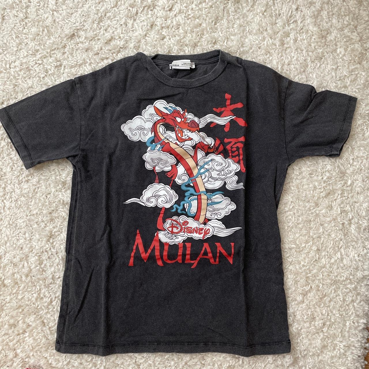 t shirt mulan pull and bear