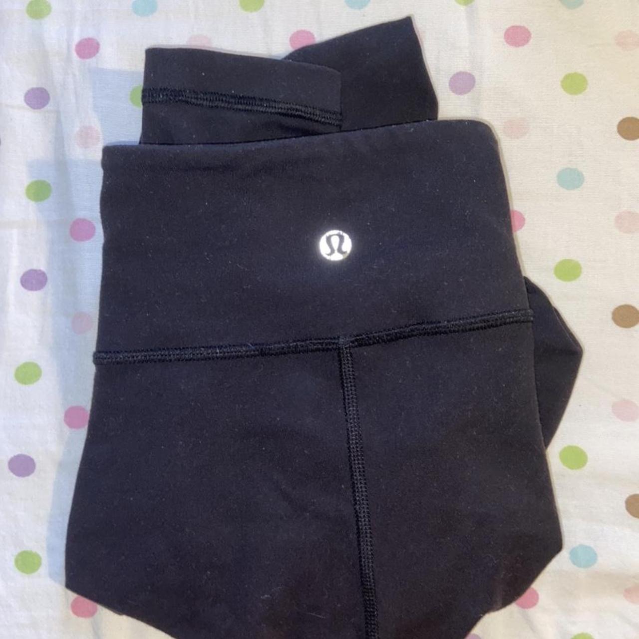 Plain black full length lululemon align leggings 🖤 - Depop