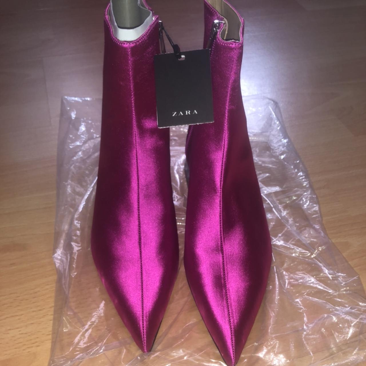 Cerise pink 2025 ankle boots