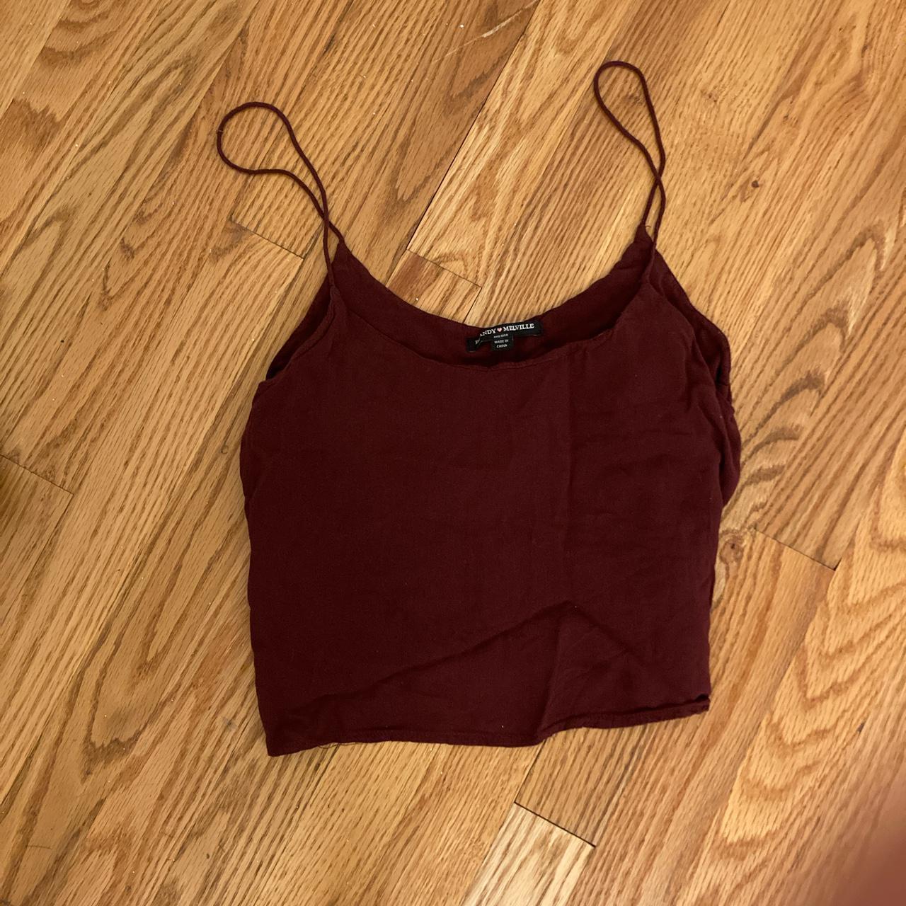 Brandy Melville Women's Brown Vest Depop