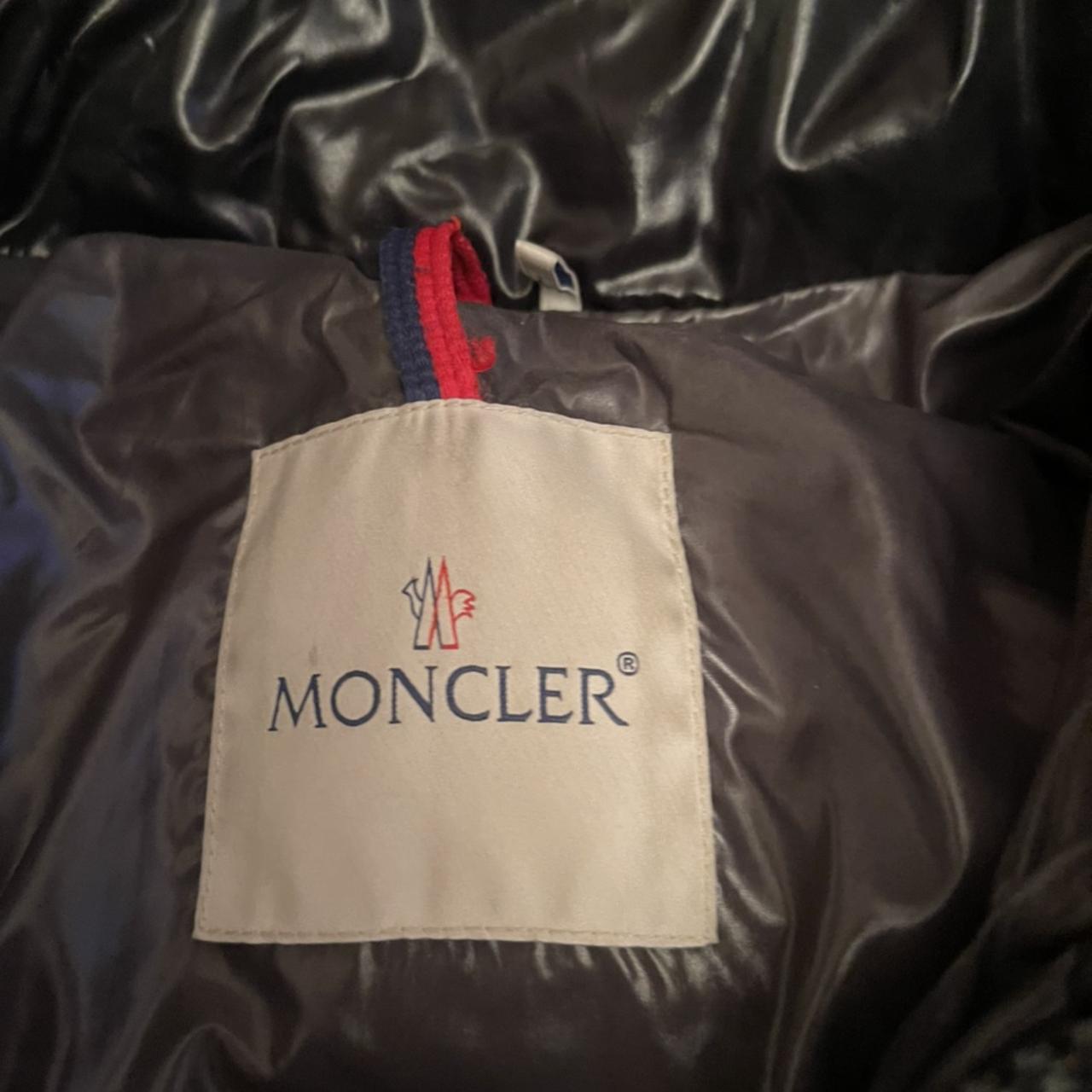 Moncler maya (missing hood) size 2 [M] No rips or... - Depop