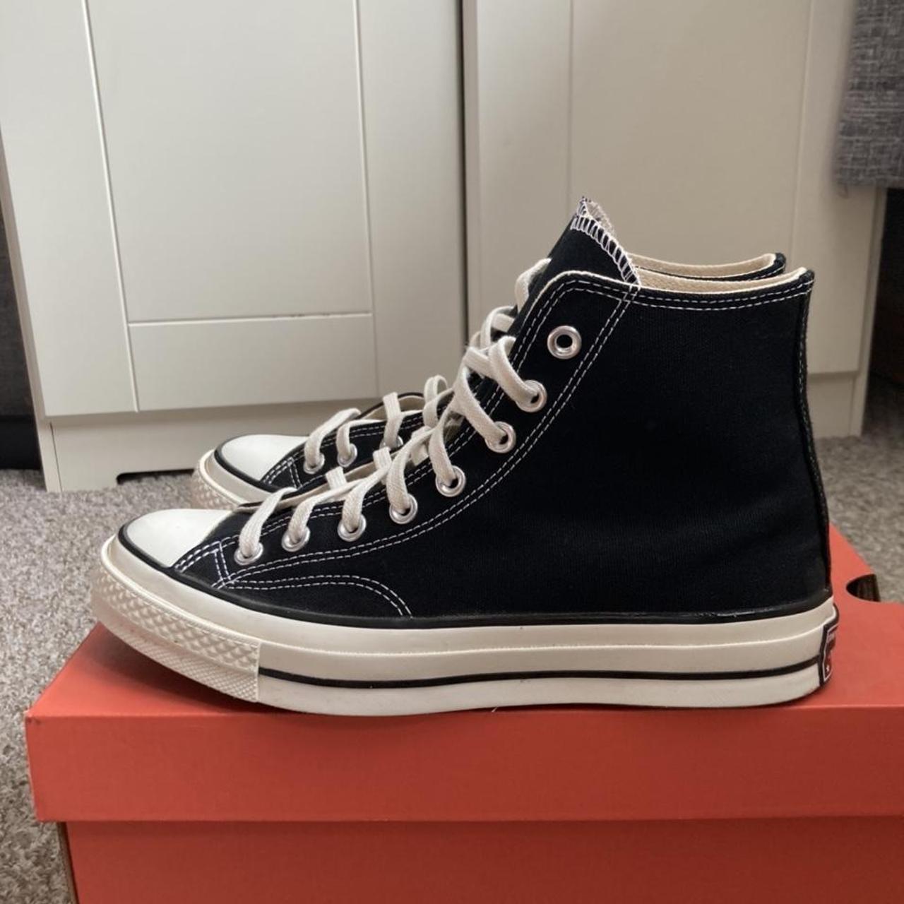 Converse Chuck 70 Hi Size 7 Worn once and decided... - Depop