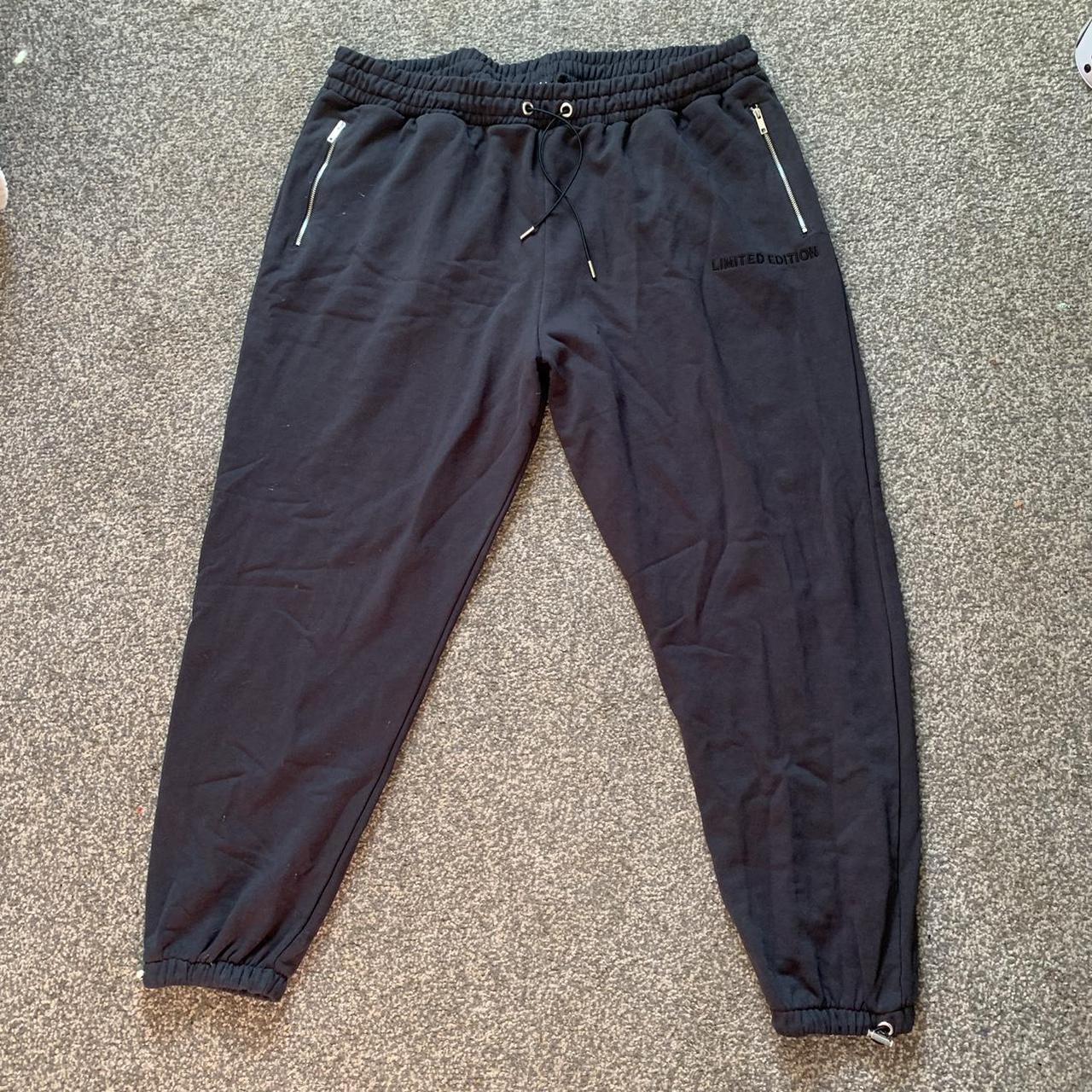 BoohooMAN Joggers (4XL) Charcoal🪨 Brand new... - Depop