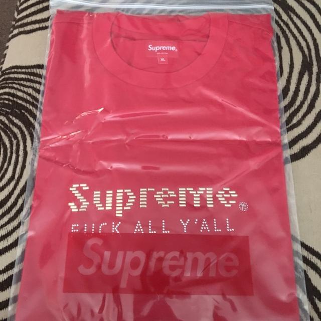 Supreme Fuck All Y'all Tee Shirt Size XL Open to all... - Depop