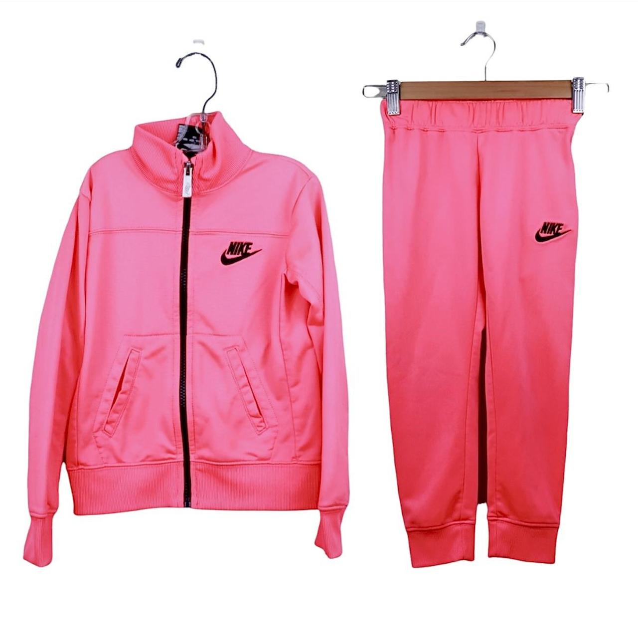 Nike Track Suit Set in Pink, 1470 Size 5T Brand... Depop