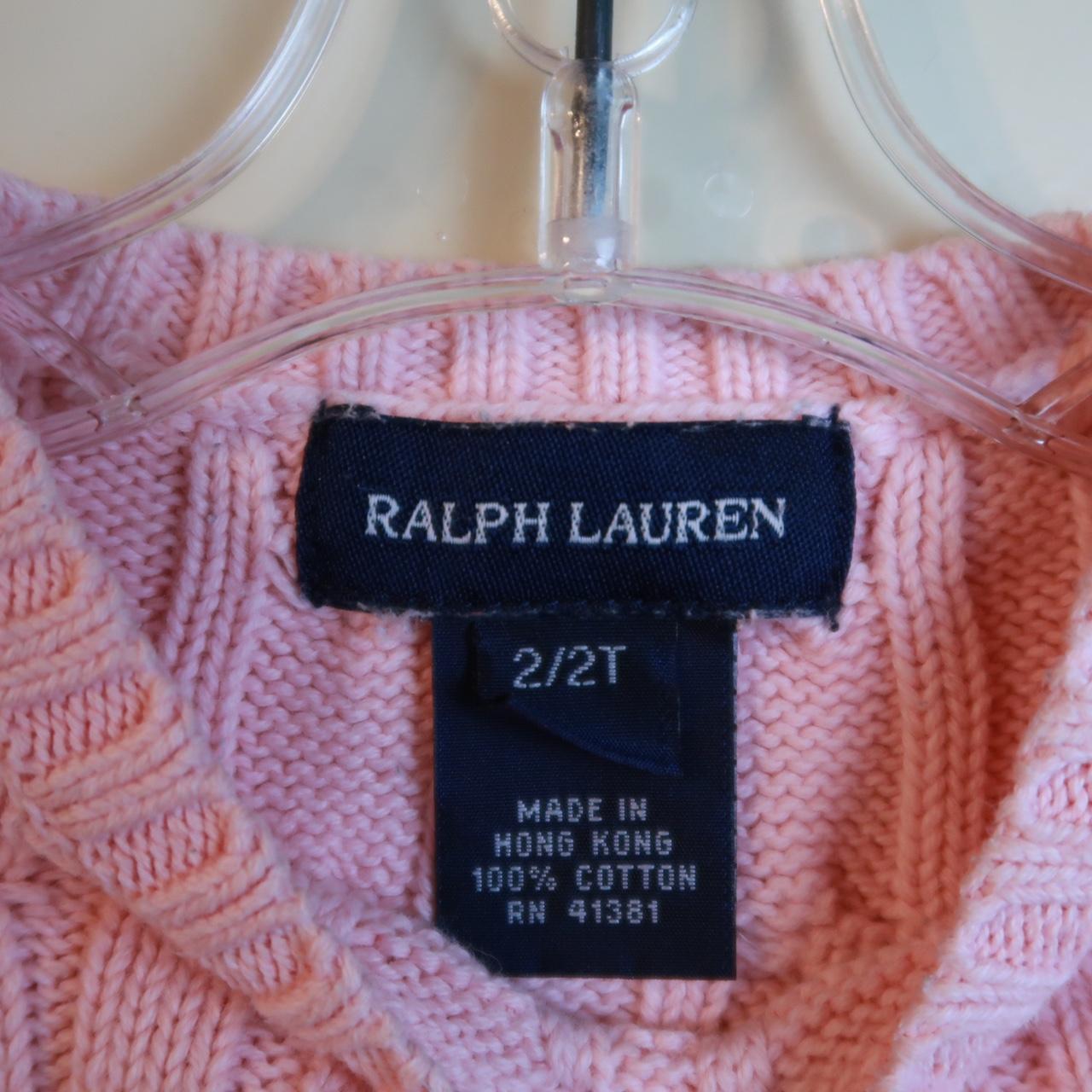 Ralph Lauren Cable Knit Cardigan Sweater,... - Depop