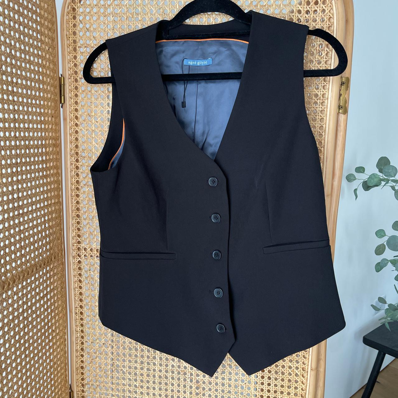 Capsule by Agne Gilyte black waistcoat. Worn once.... - Depop