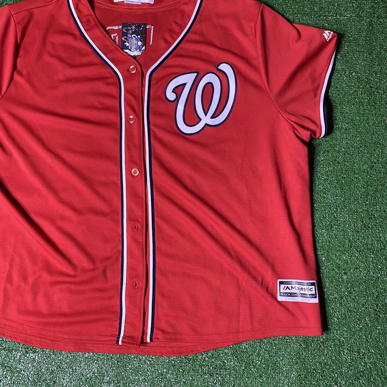 Bryce Harper Jersey Red T-Shirt 5XL NEW Majestic 34 NWT MLB Baseball Men