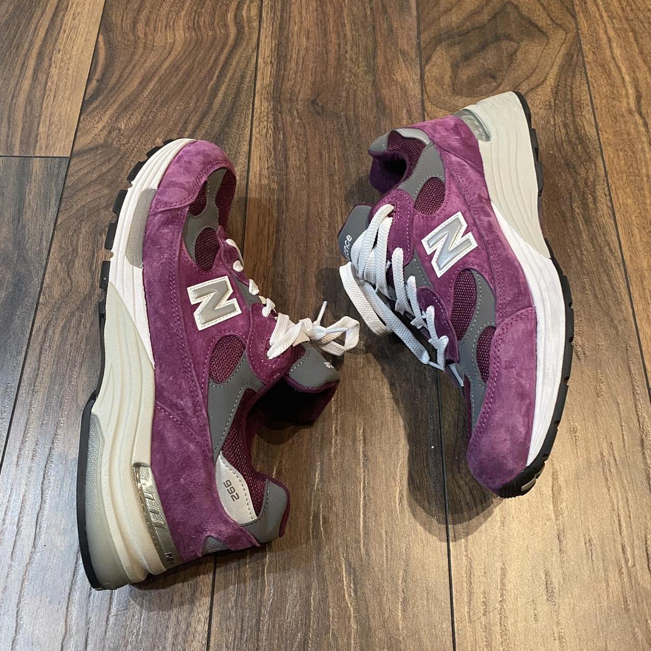 new balance 992 maroon