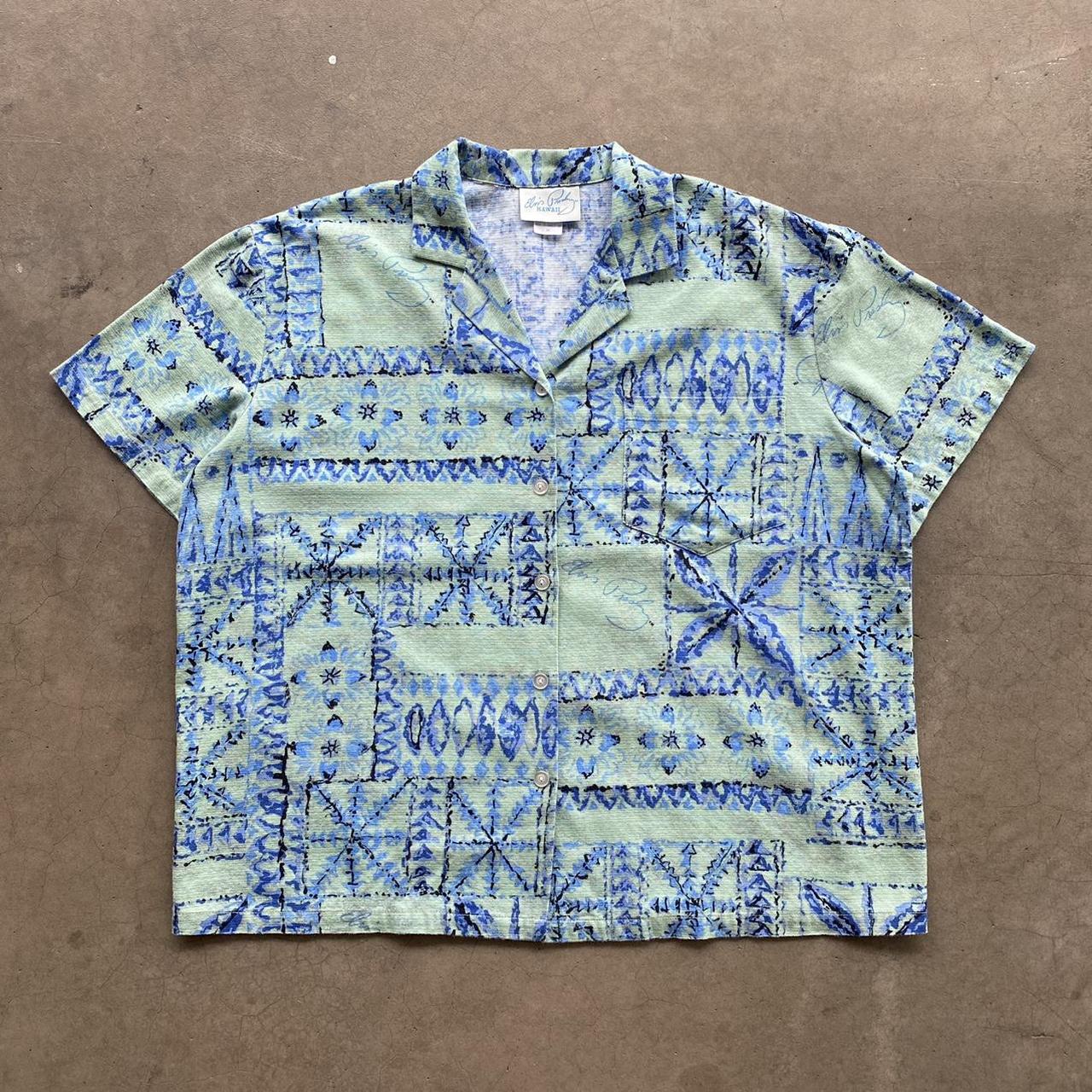 Vintage 90s Elvis Presley Hawaiian Shirt. Tagged... - Depop