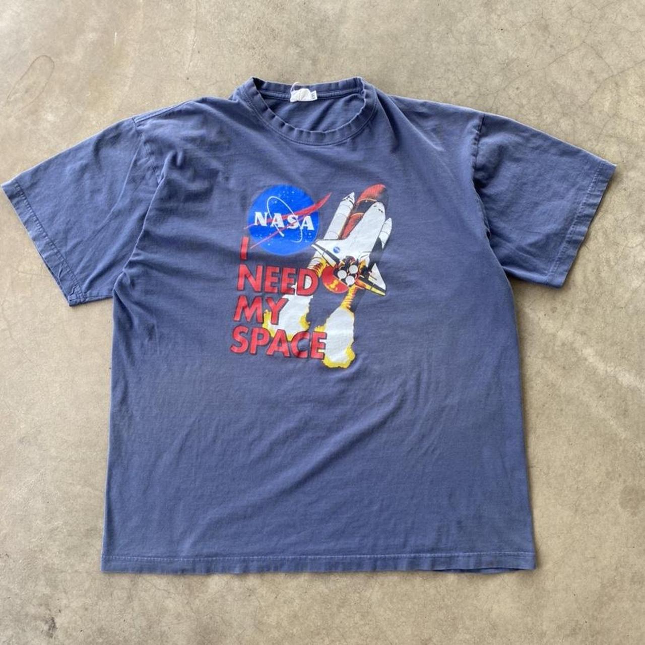 Early 00’s Y2K NASA “I Need My Space” T-shirt Size... - Depop