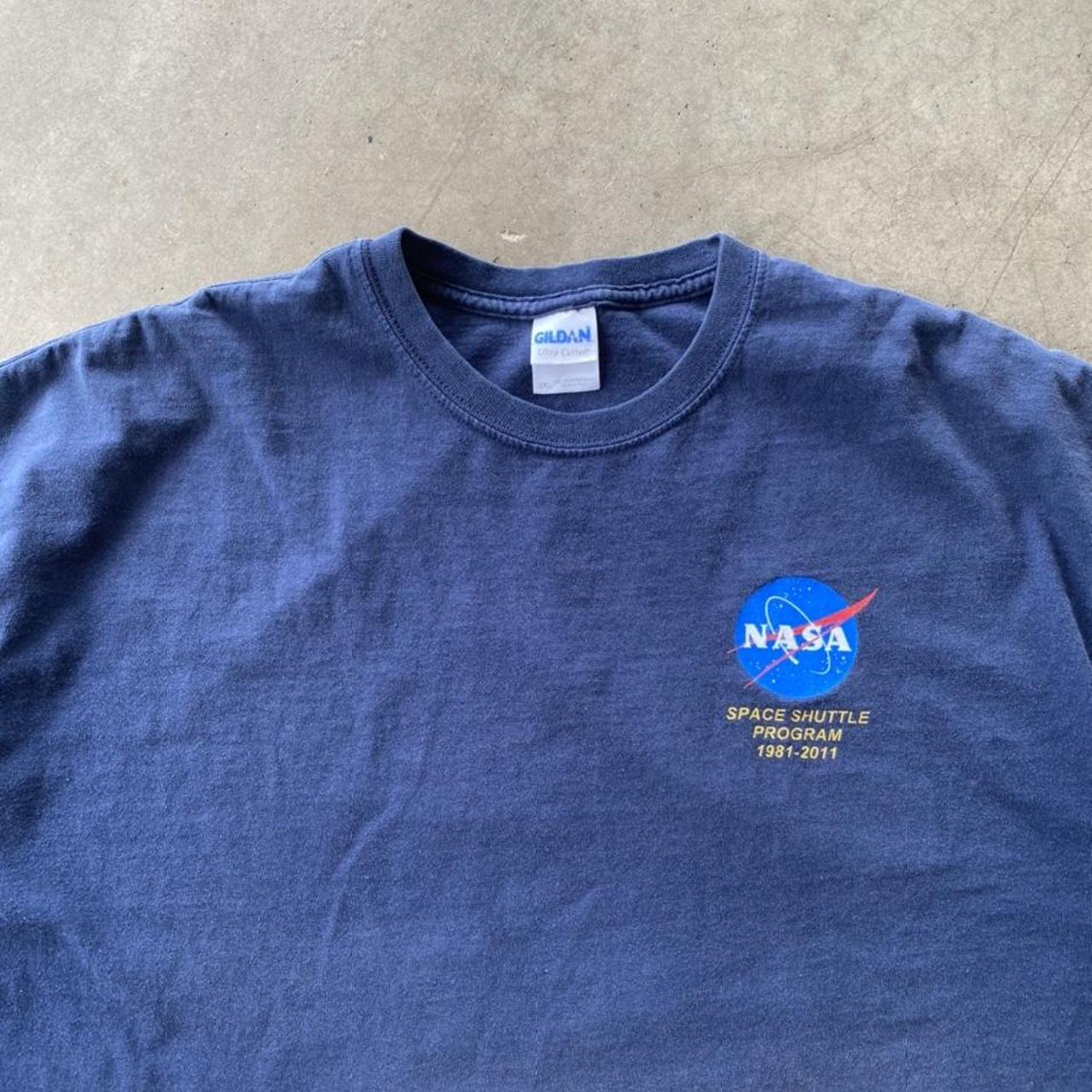 Y2K 2011 NASA Space Shuttle Program T-shirt Size XXL... - Depop