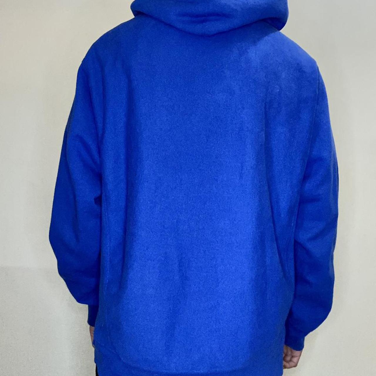 Supreme FW17 Reflective Excellence Hoodie Royal - Depop