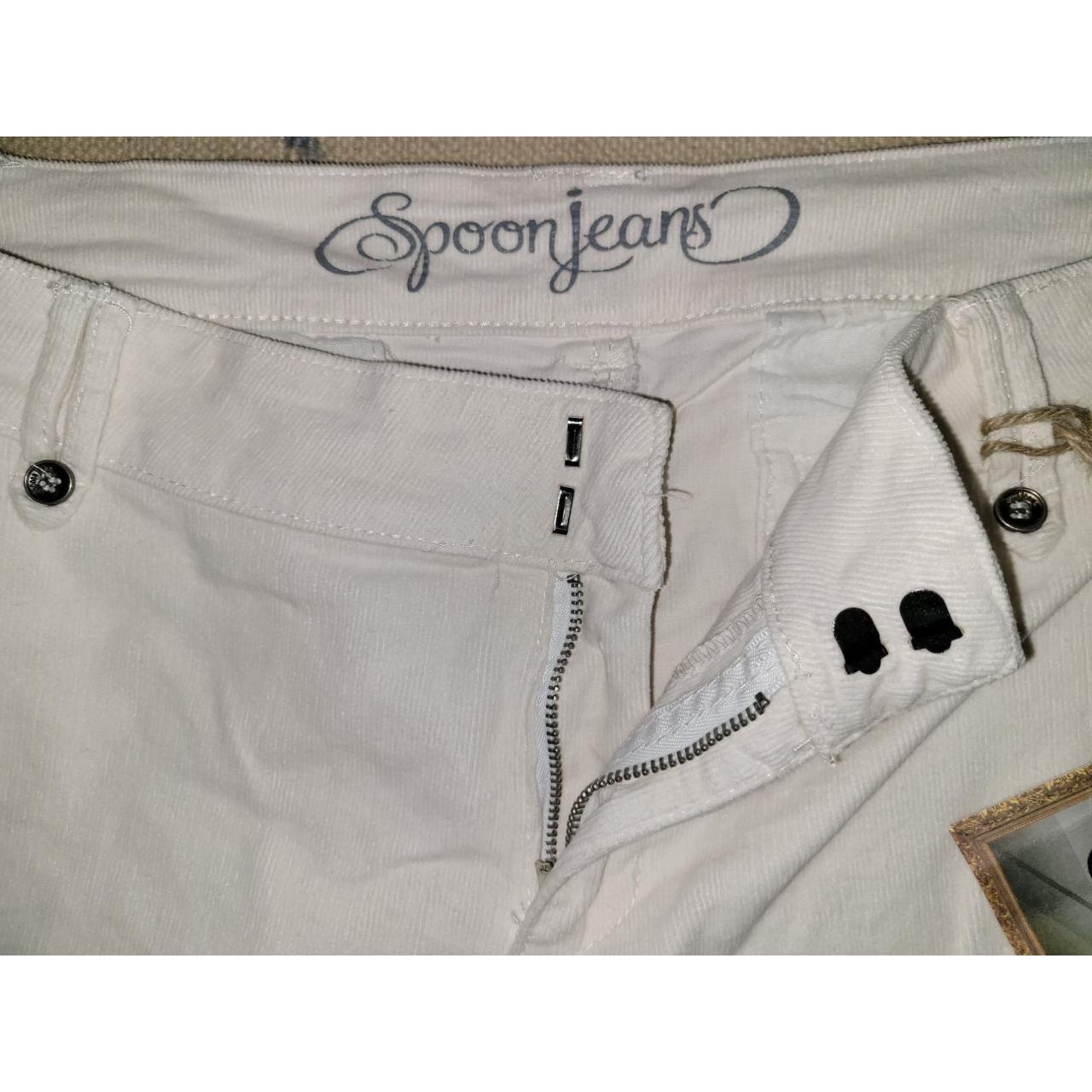 Spoon Jeans Vintage 90s Alloy White Deadstock... Depop