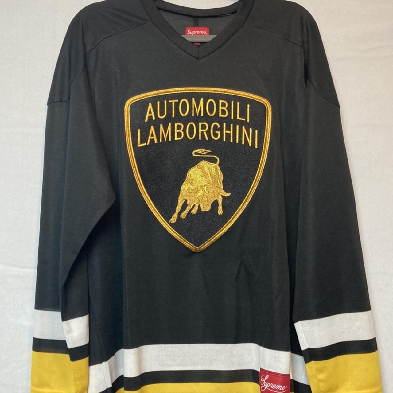 SUPREME X LAMBORGHINI Collab Hockey Jersey, #supreme...