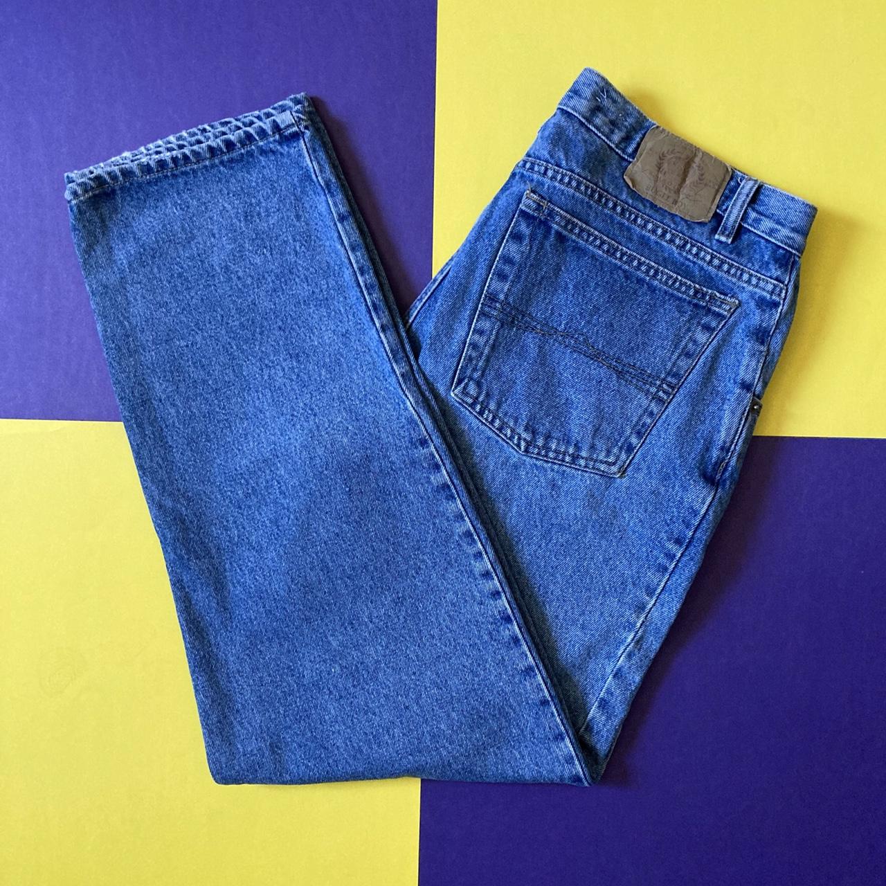 Vintage 90s Bugle Boy Jeans 🕶 in a medium wash... Depop