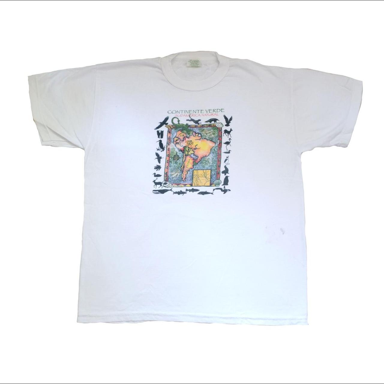 Vintage T shirt Classic 90s Graphic South America... - Depop