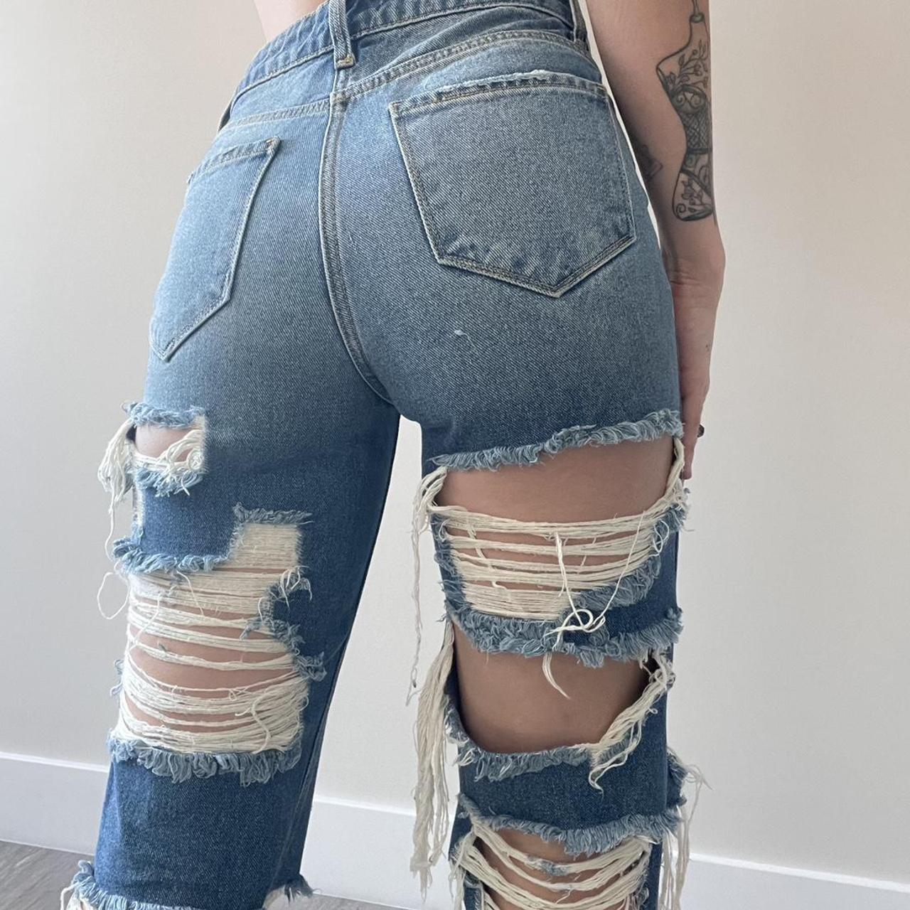 Fashion nova ankle sales jeans