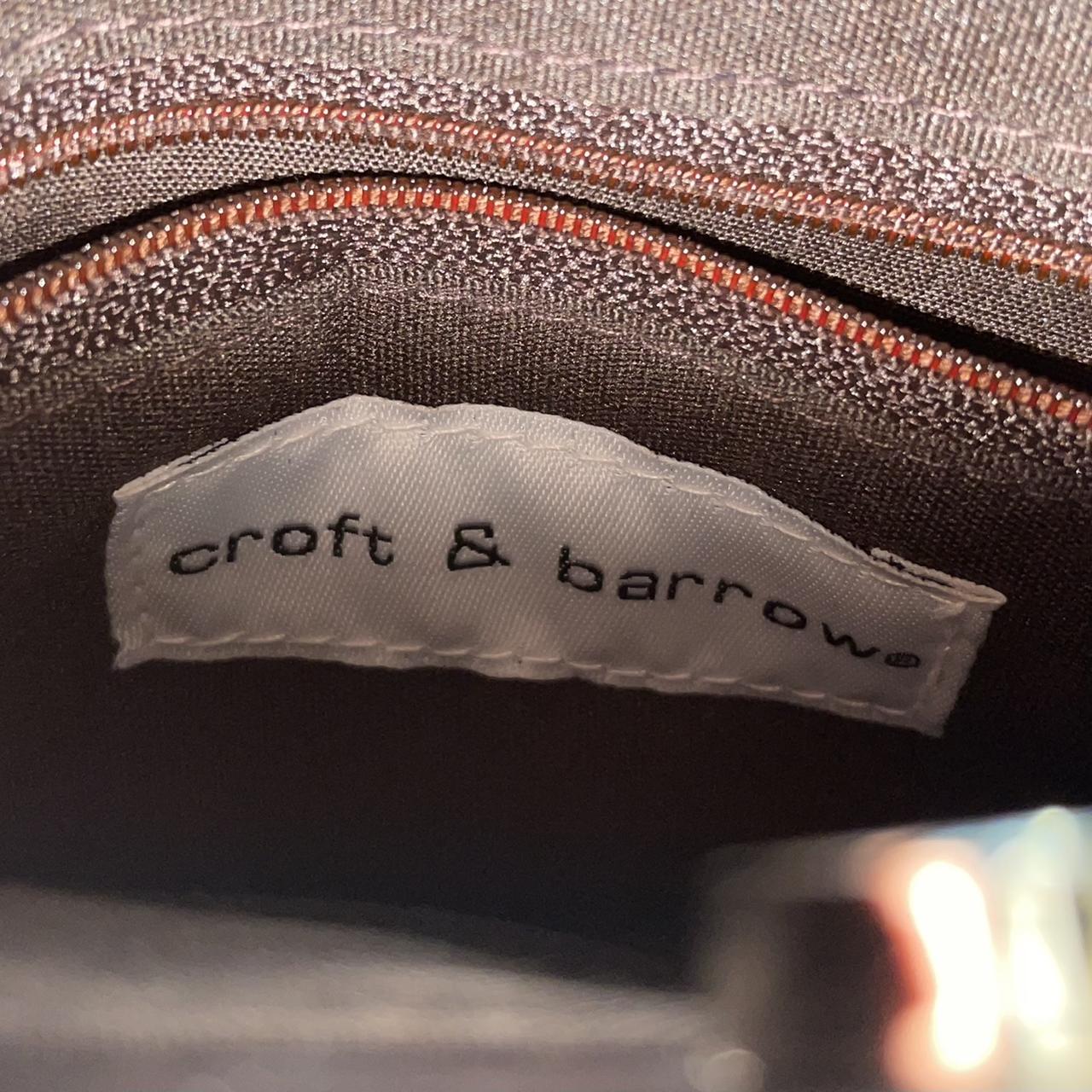 Croft & Barrow Women's Cream and Brown Bag (4)