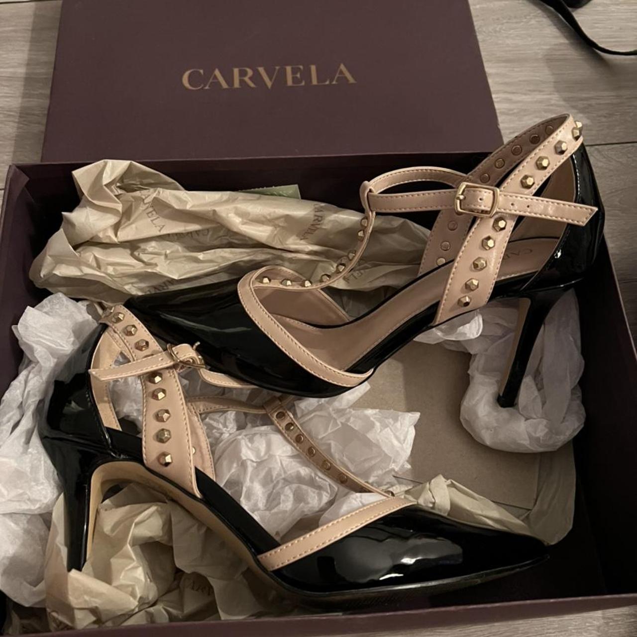 Carvela studded hot sale shoes