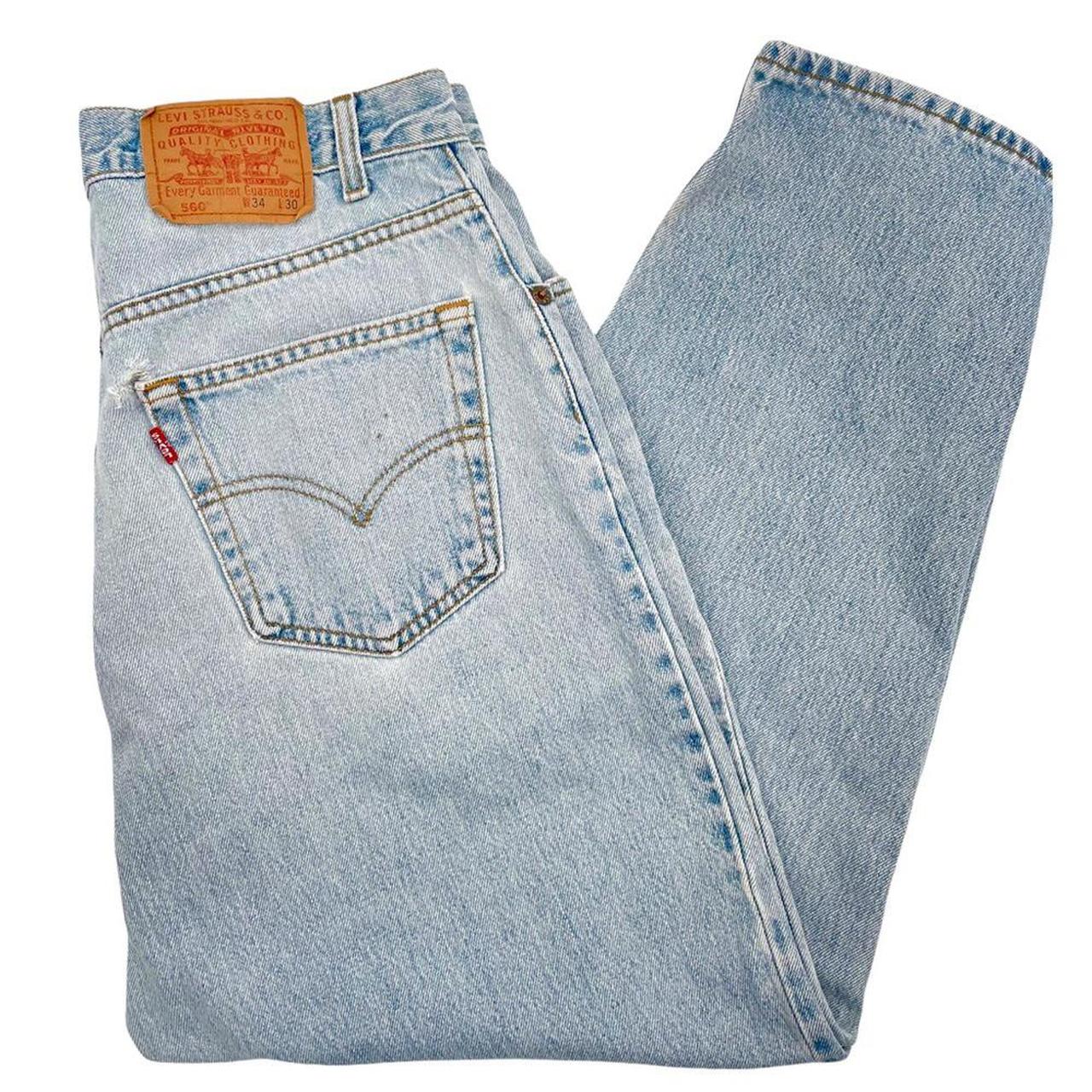 Men's Blue and Navy Jeans
