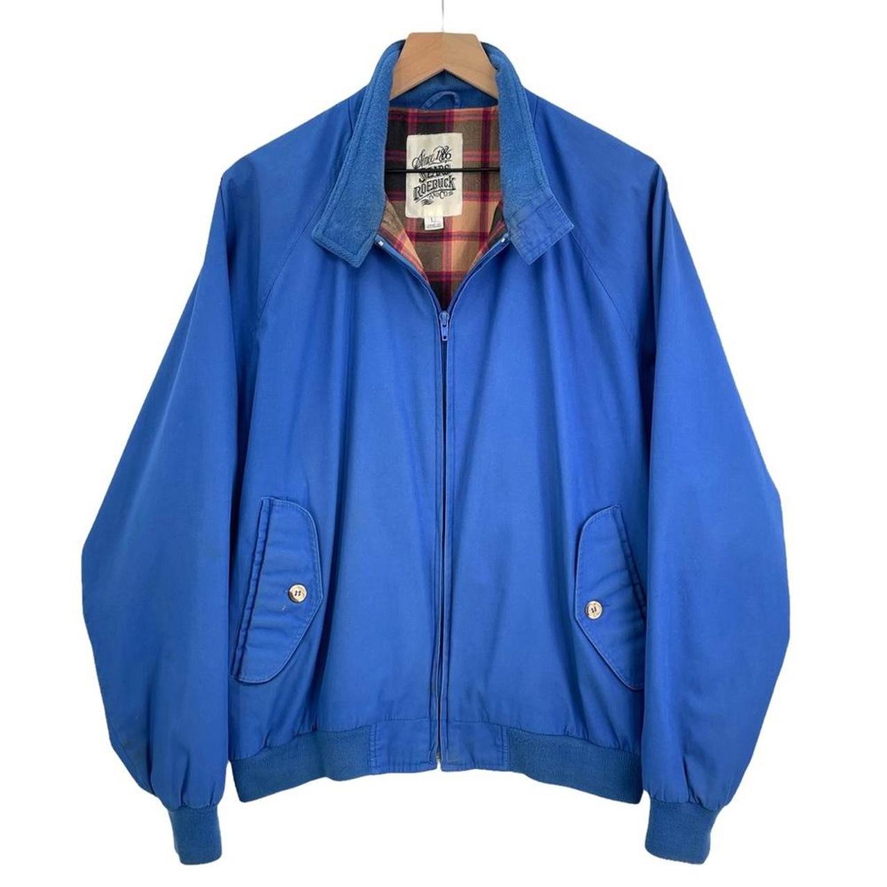 Vintage 80s Sears Roebuck Dad jacket. Bomber style... - Depop
