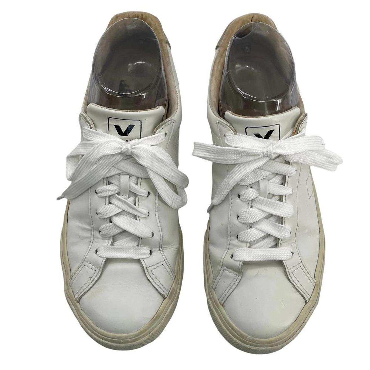 esplar white leather sneakers