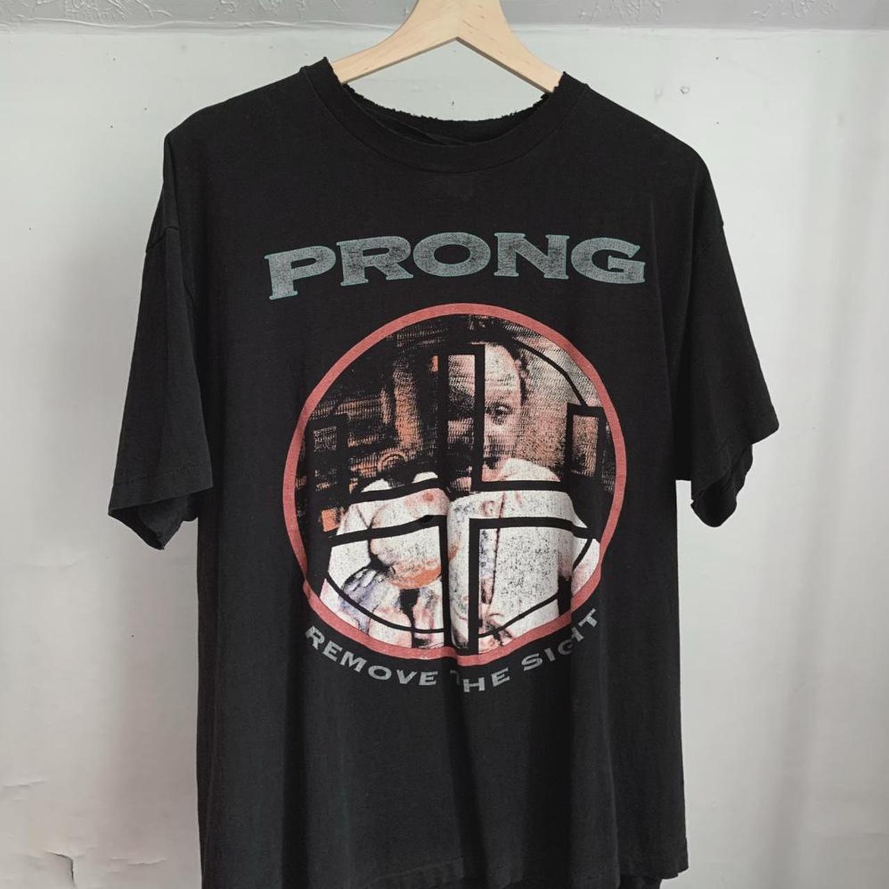 Prong Band Vintage hotsell T shirt size L Great Condition.