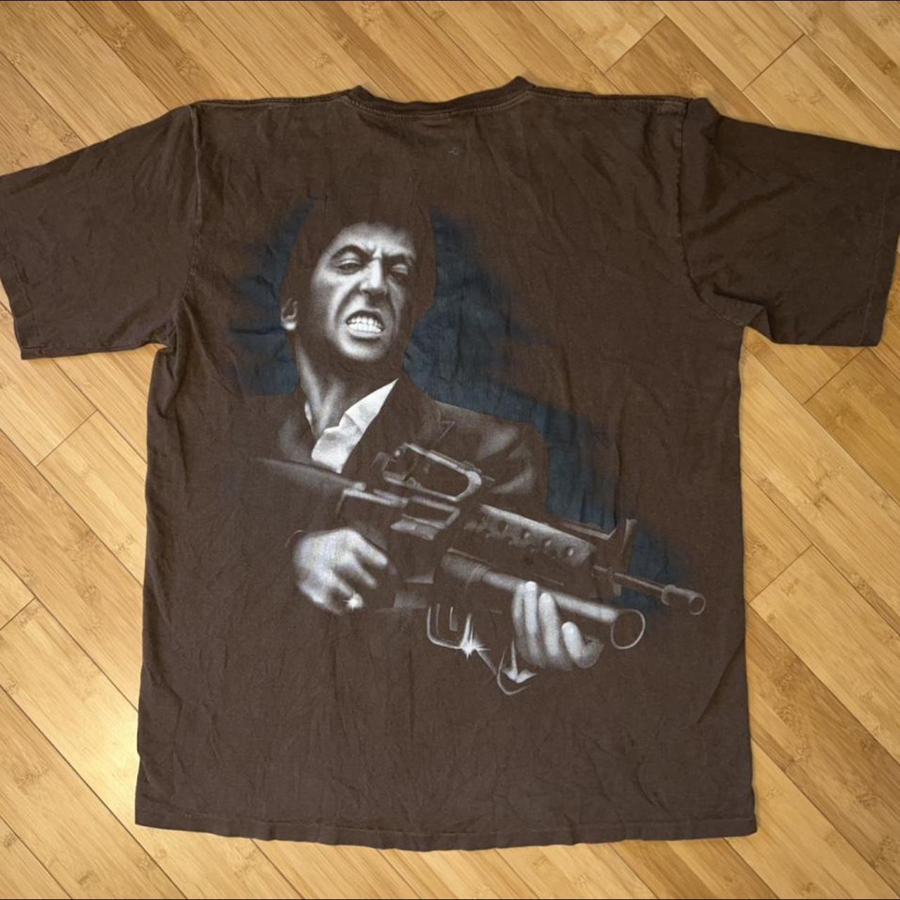 Vintage Scarface Tony Montana M16 Gun Single... Depop