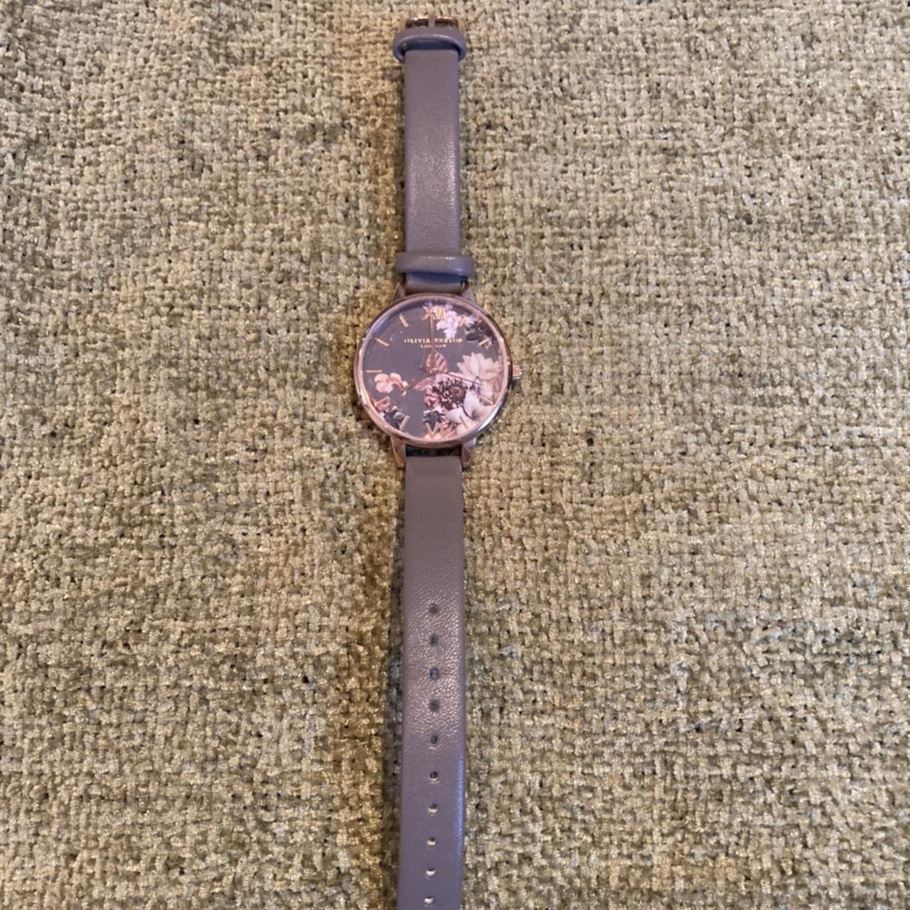 Olivia Burton Women's Grey and Purple Watch (2)