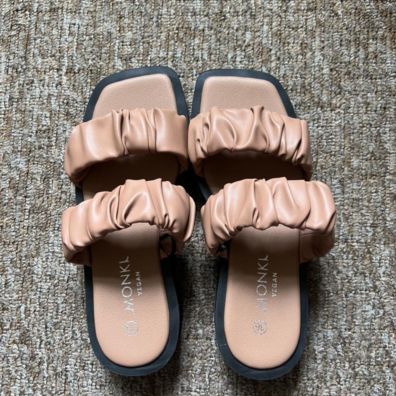 Monki slip on discount sandals