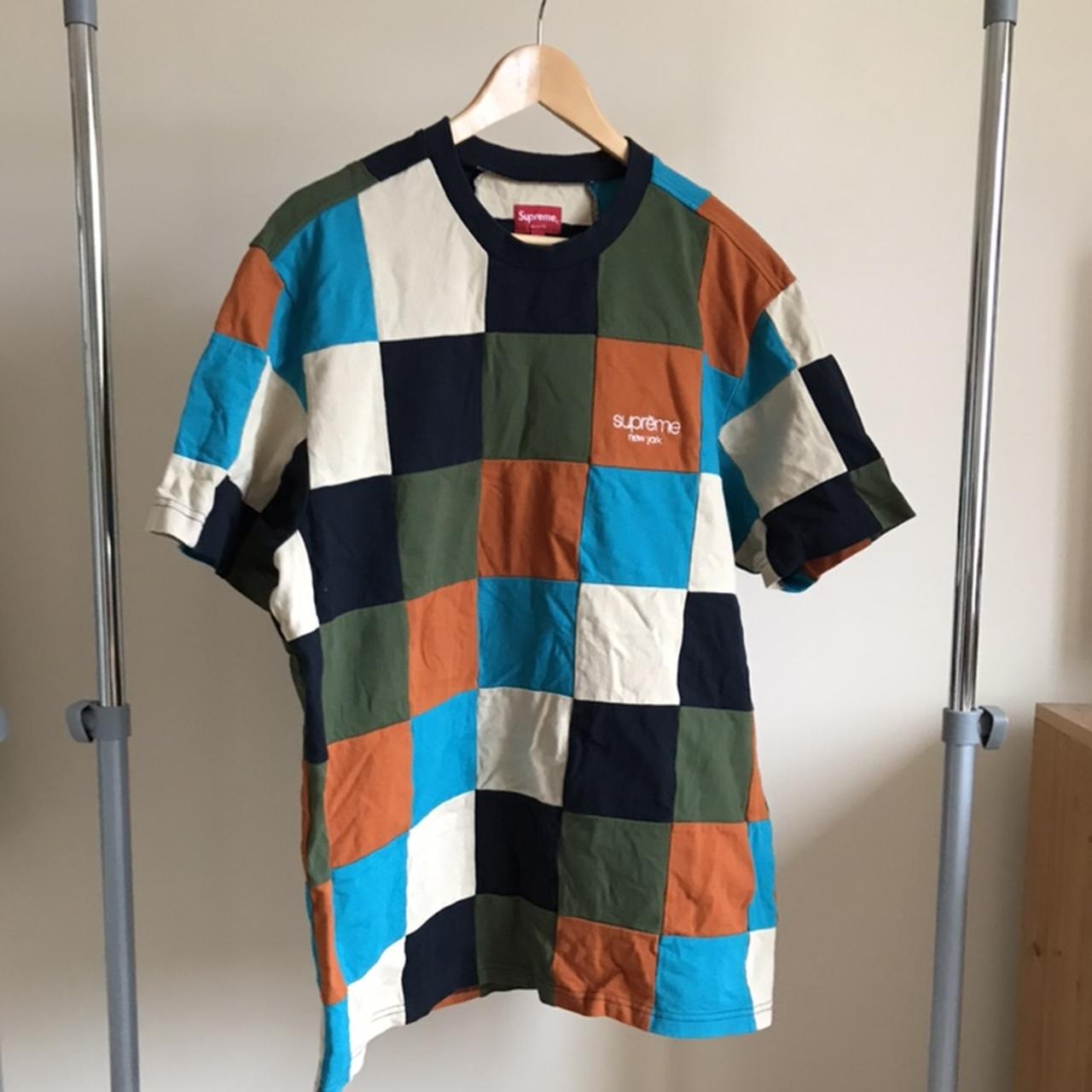 supreme patchwork pique tee