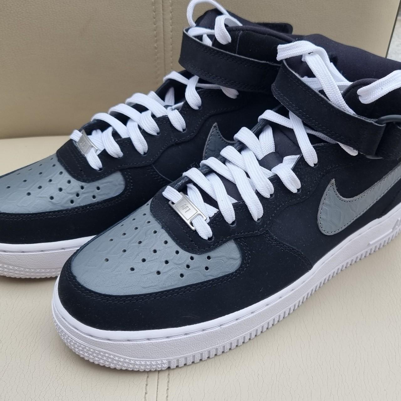 NIKE AIRFORCE 1 MID 07 TRAINER COMES IN BLACK AND... - Depop
