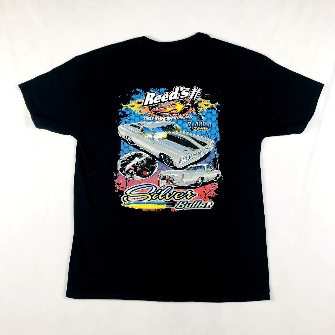 Reed's Auto Body Shop NASCAR Racing T-Shirt... - Depop