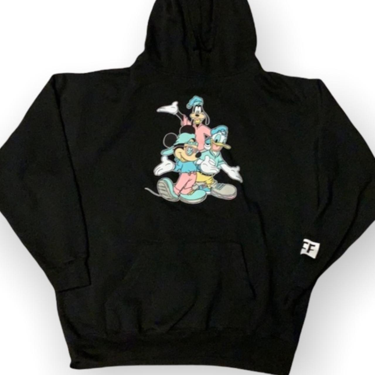NEFF x Disney collab Mickey and friends hoodie size... Depop